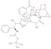 Benzenepropanoic acid, β-[[(1,1-dimethylethoxy)carbonyl]amino]-α-hydroxy-, 3a-(acetyloxy)-4-(benzo…