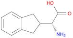 1H-Indene-2-acetic acid, α-amino-2,3-dihydro-, (αR)-