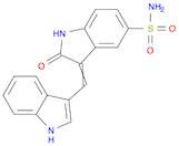 1H-Indole-5-sulfonamide, 2,3-dihydro-3-(1H-indol-3-ylmethylene)-2-oxo-