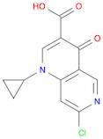 1,6-Naphthyridine-3-carboxylicacid, 7-chloro-1-cyclopropyl-1,4-dihydro-4-oxo-