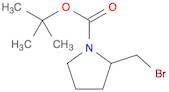 1-Pyrrolidinecarboxylic acid, 2-(bromomethyl)-, 1,1-dimethylethyl ester