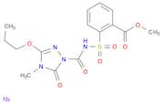 Benzoic acid, 2-[[[(4,5-dihydro-4-methyl-5-oxo-3-propoxy-1H-1,2,4-triazol-1-yl)carbonyl]amino]sulf…