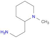 2-Piperidineethanamine, 1-methyl-