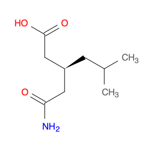 Hexanoic acid, 3-(2-amino-2-oxoethyl)-5-methyl-, (3S)-