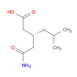 Hexanoic acid, 3-(2-amino-2-oxoethyl)-5-methyl-, (3R)-