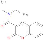 2H-1-Benzopyran-3-carboxamide, N,N-diethyl-2-oxo-