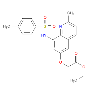 Acetic acid, 2-[[2-methyl-8-[[(4-methylphenyl)sulfonyl]amino]-6-quinolinyl]oxy]-, ethyl ester