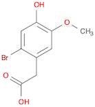 Benzeneacetic acid, 2-bromo-4-hydroxy-5-methoxy-