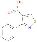 4-Isothiazolecarboxylic acid, 3-phenyl-