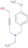 2-Butyn-1-ol, 4-[ethyl[(4-methoxyphenyl)methyl]amino]-