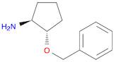 Cyclopentanamine, 2-(phenylmethoxy)-, (1S,2S)-