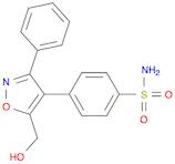 Benzenesulfonamide, 4-[5-(hydroxymethyl)-3-phenyl-4-isoxazolyl]-