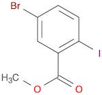 Benzoic acid, 5-bromo-2-iodo-, methyl ester