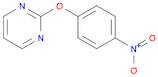 Pyrimidine, 2-(4-nitrophenoxy)-