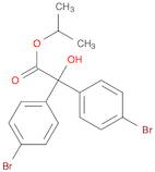 Benzeneacetic acid, 4-bromo-α-(4-bromophenyl)-α-hydroxy-, 1-methylethyl ester