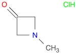 3-Azetidinone, 1-methyl-, hydrochloride (1:1)