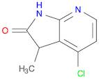 2H-Pyrrolo[2,3-b]pyridin-2-one, 4-chloro-1,3-dihydro-3-methyl-