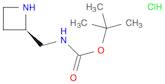 Carbamic acid, N-[(2R)-2-azetidinylmethyl]-, 1,1-dimethylethyl ester, hydrochloride (1:1)