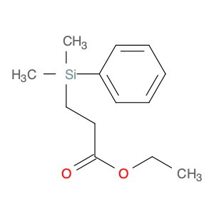 Propanoic acid, 3-(dimethylphenylsilyl)-, ethyl ester