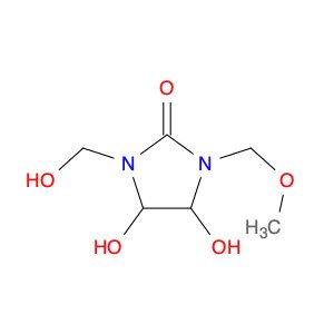 2-Imidazolidinone, 4,5-dihydroxy-1-(hydroxymethyl)-3-(methoxymethyl)-
