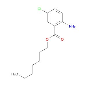 Benzoic acid, 2-amino-5-chloro-, heptyl ester