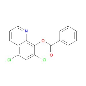 8-Quinolinol,5,7-dichloro-, 8-benzoate