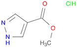 1H-Pyrazole-4-carboxylic acid, methyl ester, hydrochloride (1:1)