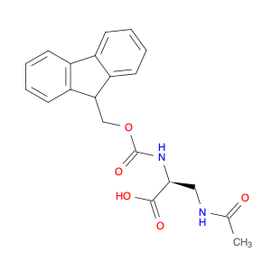 L-Alanine, 3-(acetylamino)-N-[(9H-fluoren-9-ylmethoxy)carbonyl]-