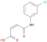 2-Butenoic acid, 4-[(3-chlorophenyl)amino]-4-oxo-, (2Z)-