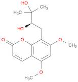 2H-1-Benzopyran-2-one, 8-[(2R)-2,3-dihydroxy-3-methylbutyl]-5,7-dimethoxy-