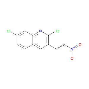 Quinoline, 2,7-dichloro-3-(2-nitroethenyl)-