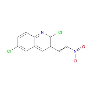 Quinoline, 2,6-dichloro-3-(2-nitroethenyl)-