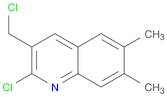 Quinoline, 2-chloro-3-(chloromethyl)-6,7-dimethyl-