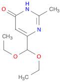 4(3H)-Pyrimidinone, 6-(diethoxymethyl)-2-methyl-