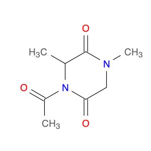 2,5-Piperazinedione, 4-acetyl-1,3-dimethyl-