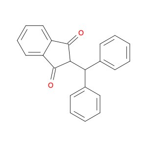 1H-Indene-1,3(2H)-dione, 2-(diphenylmethyl)-