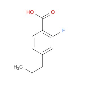 Benzoic acid, 2-fluoro-4-propyl-