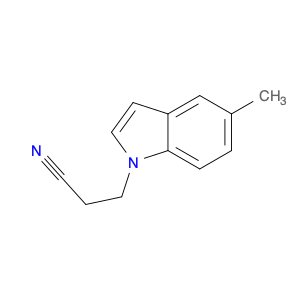 1H-Indole-1-propanenitrile, 5-methyl-