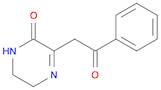 2(1H)-Pyrazinone, 5,6-dihydro-3-(2-oxo-2-phenylethyl)-