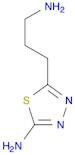 1,3,4-Thiadiazole-2-propanamine, 5-amino-