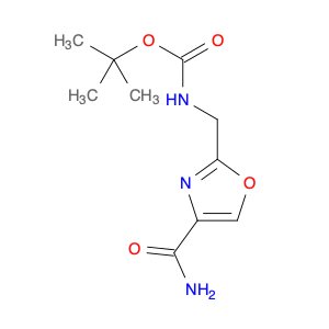 Carbamic acid, [[4-(aminocarbonyl)-2-oxazolyl]methyl]-, 1,1-dimethylethyl ester (9CI)