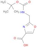 4-Oxazolecarboxylic acid, 2-[[[(1,1-dimethylethoxy)carbonyl]amino]methyl]-