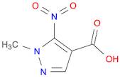 1H-Pyrazole-4-carboxylic acid, 1-methyl-5-nitro-