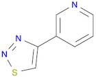 Pyridine, 3-(1,2,3-thiadiazol-4-yl)-