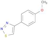 1,2,3-Thiadiazole, 4-(4-methoxyphenyl)-