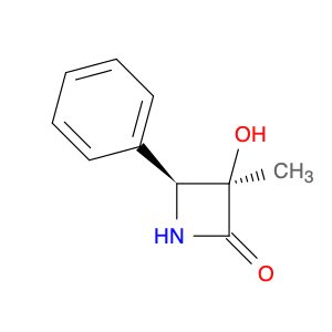 2-Azetidinone, 3-hydroxy-3-methyl-4-phenyl-, (3R,4S)-