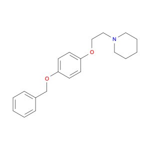 Piperidine, 1-[2-[4-(phenylmethoxy)phenoxy]ethyl]-