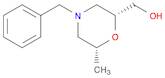 2-Morpholinemethanol, 6-methyl-4-(phenylmethyl)-, (2R,6R)-