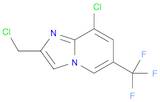 Imidazo[1,2-a]pyridine, 8-chloro-2-(chloromethyl)-6-(trifluoromethyl)-