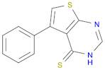 Thieno[2,3-d]pyrimidine-4(3H)-thione, 5-phenyl-